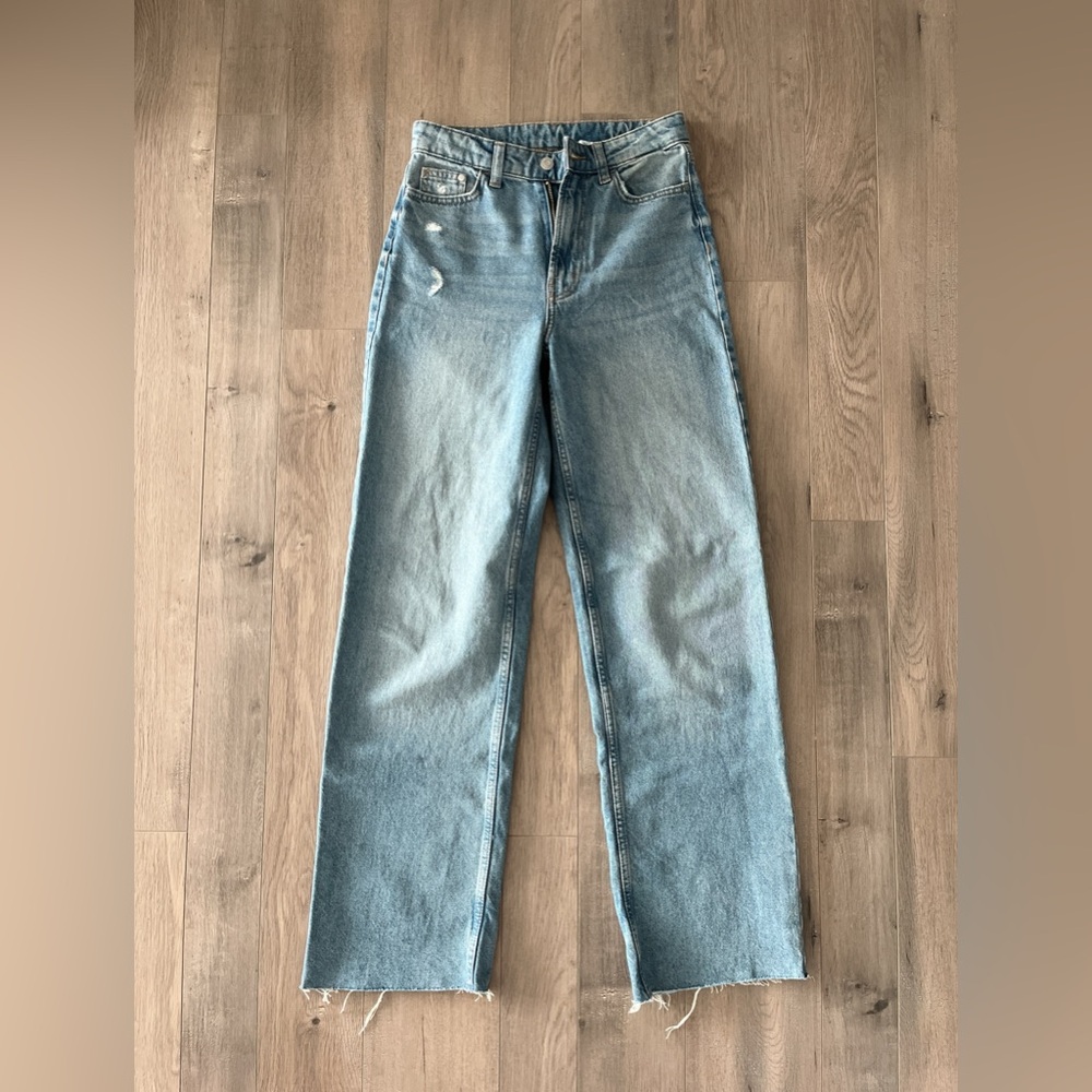 H&M Wide Ultra High Waist size US 2